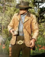 Arthur Morgan Red Dead Redemption 2 Brown Leather Coat