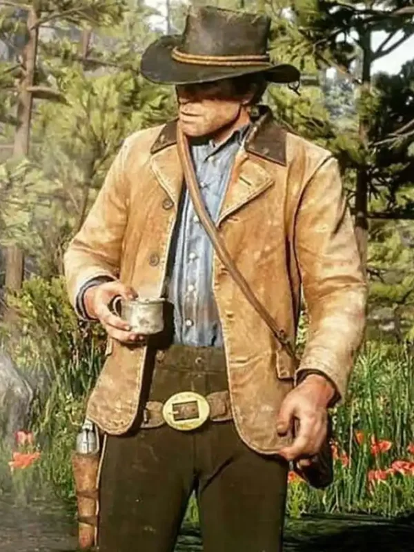 Arthur Morgan Red Dead Redemption 2 Brown Leather Coat