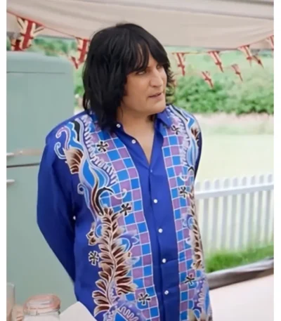 Bake Off The Great British Noel Fielding Printed Shirt