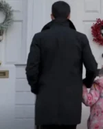 Brett Goldstein Ted Lasso Roy Kent Black Cotton Coat