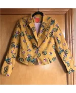 Ginger The Sex Lives of College Girls Printed Blazer