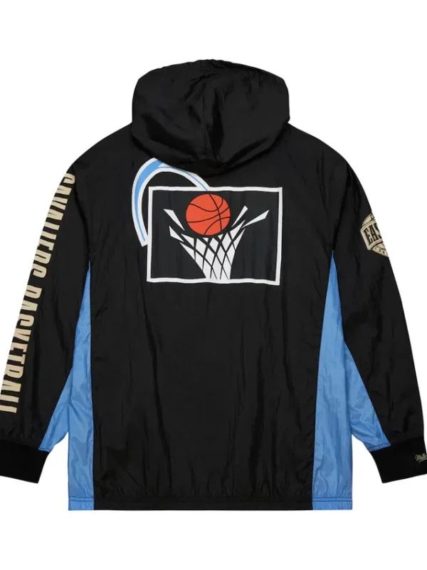 Men’s Black Team Vintage Cleveland Cavaliers Windbreaker Jacket