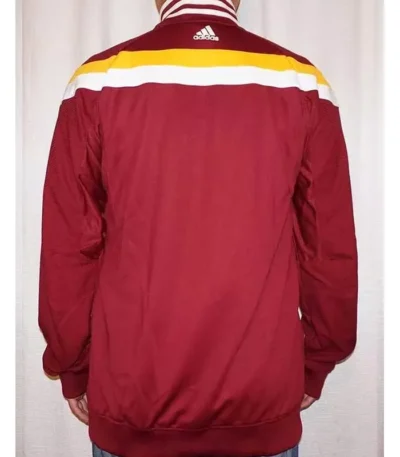 Mens Red Cleveland Cavs Warm Up Jacket