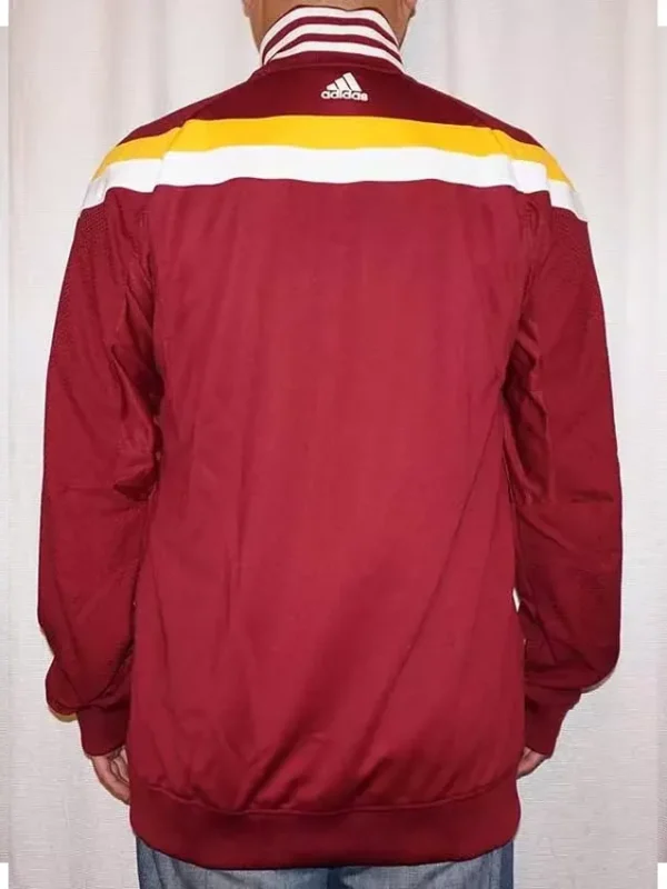 Mens Red Cleveland Cavs Warm Up Jacket