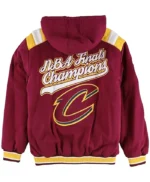 Mens Sports Red Bomber Cleveland Cavaliers Jacket