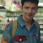 Otis Milburn Sex Education Butterfield Blue Denim Jacket