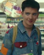Otis Milburn Sex Education Butterfield Blue Denim Jacket