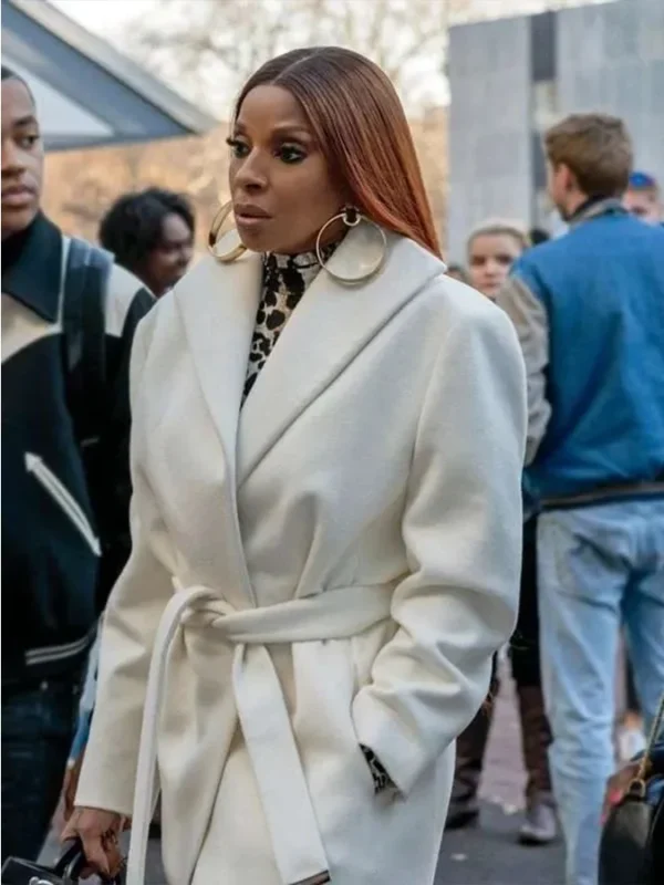 Power Book II Ghost Monet White Robe Coat
