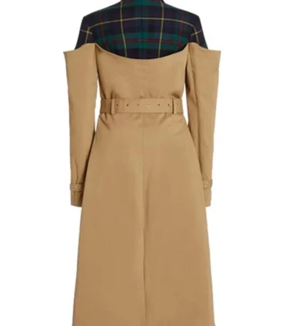 Power Book II Ghost S02 Caridad Carrie Brown Trench Coat