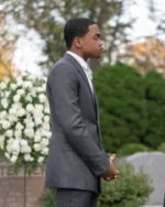 Power Book II Ghost Tariq St Patrick Grey Coat