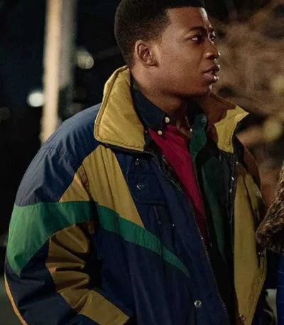 Power Book III Raising Kanan Stark Tricolor Bomber Jacket
