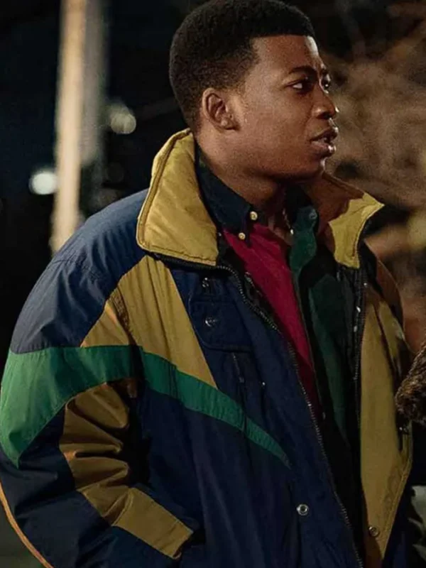 Power Book III Raising Kanan Stark Tricolor Bomber Jacket