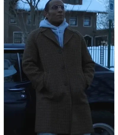 Power Book IV JP Gibbs Checked Coat