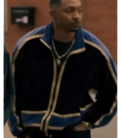 Power Book Raising Kanan Howard Velvet Bomber Jacket