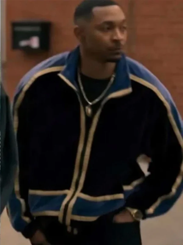 Power Book Raising Kanan Howard Velvet Bomber Jacket
