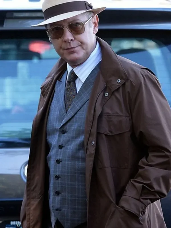 James Spader TV Series The Blacklist Brown Jacket