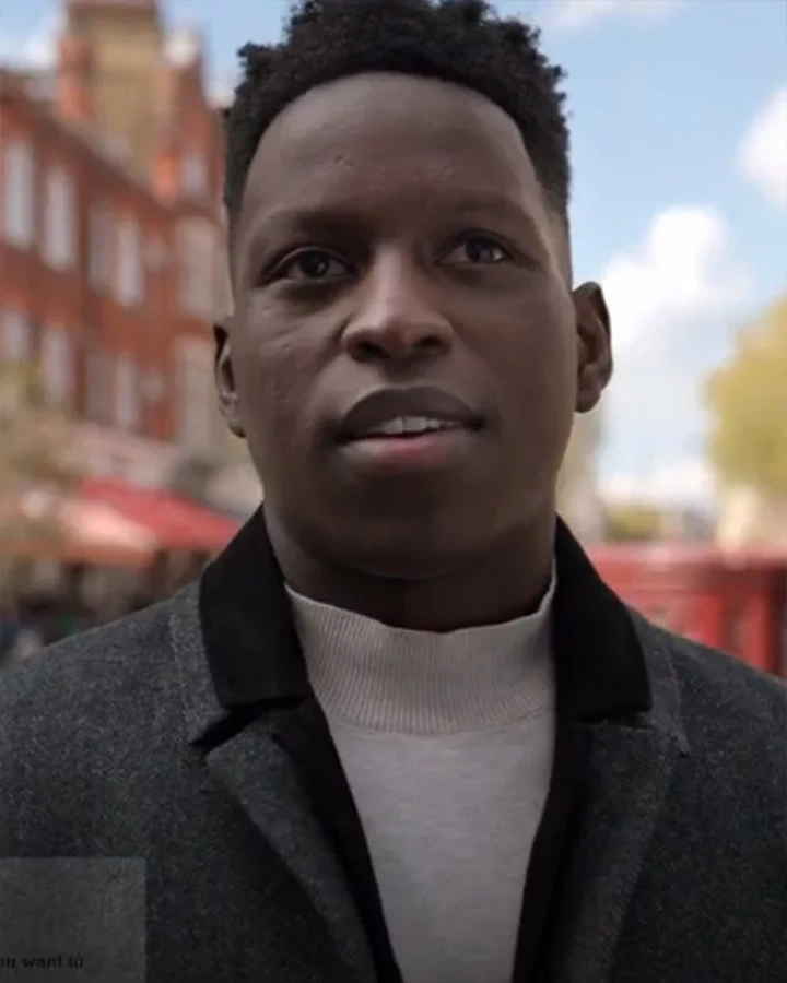 Sam Obisanya Ted Lasso Grey Coat Sam Obisanya Ted Lasso Grey Coat