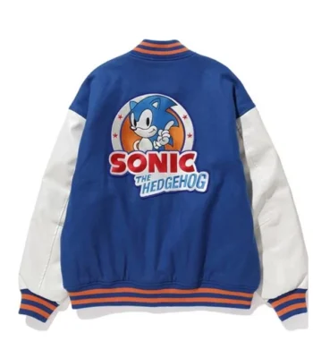 Sonic the Hedgehog Varsity Jacket