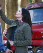 Superman and Lois Lane Green Jacket