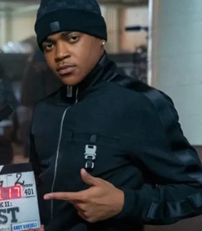 Tariq St. Patrick Power Book II Ghost S04 Black Jacket