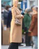 Ted Lasso Rebecca Welton Brown Long Trench Coat