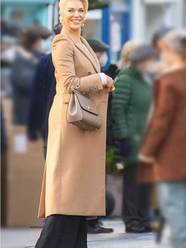Ted Lasso Rebecca Welton Brown Long Trench Coat