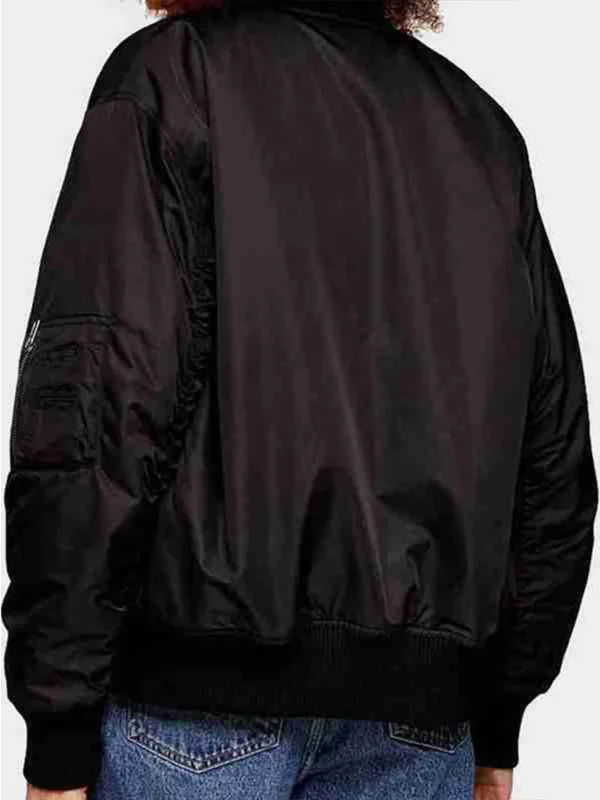 Ted Lasso S01 Juno Temple Black Bomber Jacket