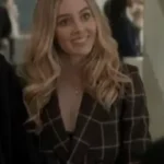 Ted Lasso S03 Bex Black Plaid Blazer