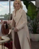 Ted Lasso S03 Hannah Waddingham Pink Trench Coat