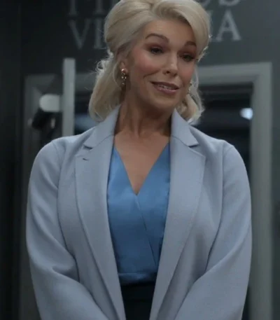 Ted Lasso S03 Rebecca Welton Grey Coat