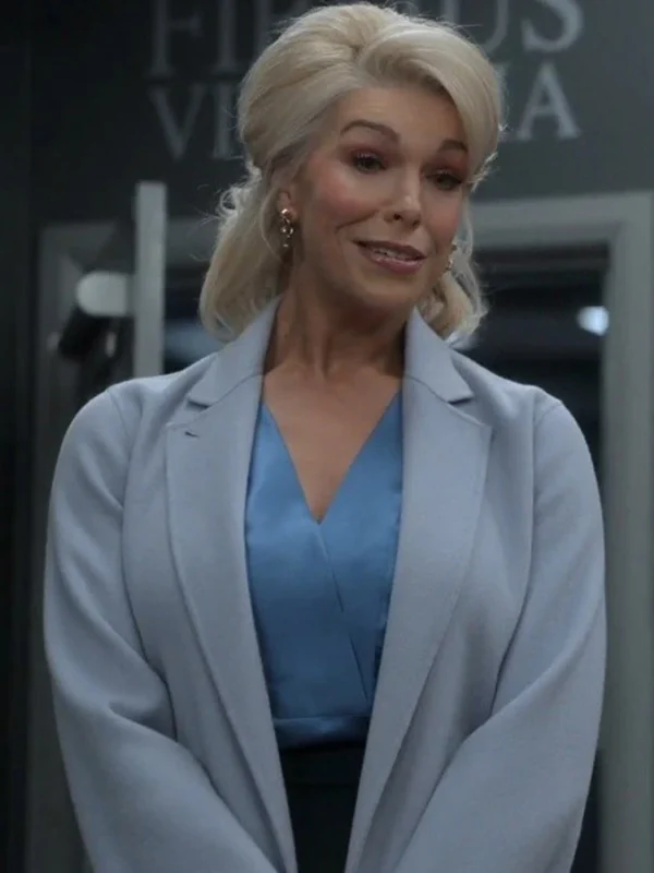 Ted Lasso S03 Rebecca Welton Grey Coat