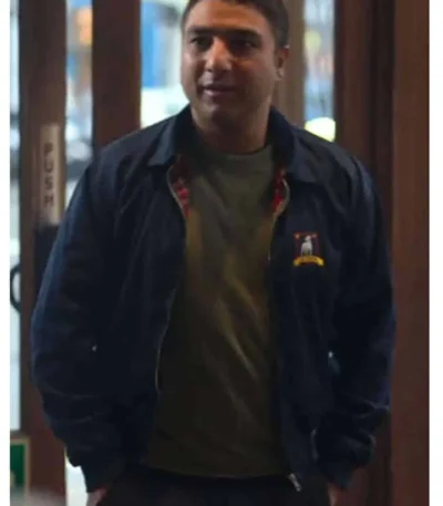Ted Lasso S2 Nate Nick Mohammed Blue Cotton Jacket
