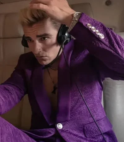 The Afterparty 2023 Xavier Purple Blazer