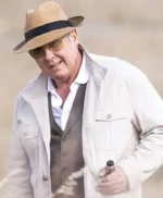 The Blacklist James Spader White Cotton Jacket