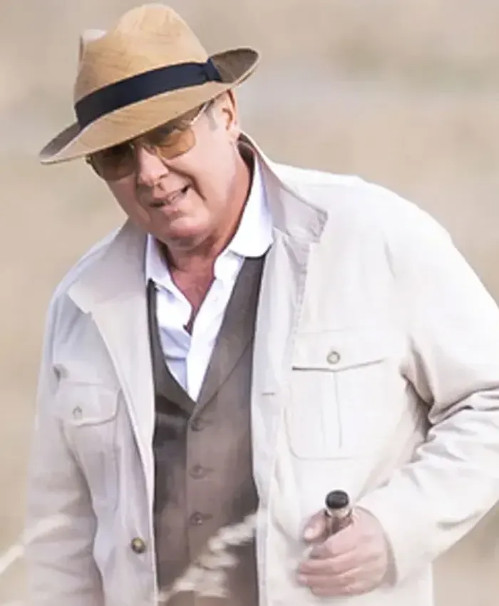 The Blacklist James Spader White Cotton Jacket The Blacklist James Spader White Cotton Jacket
