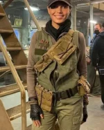 The Expendables 4 Sheila Shah Green Vest