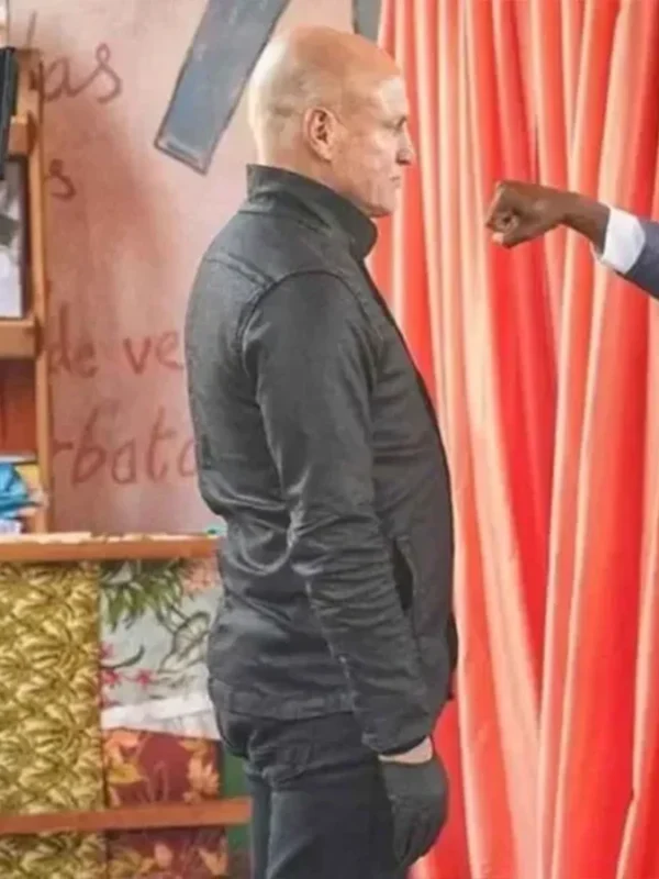 The Man from Toronto All Black Leather Jacket