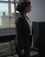 The Recruit 2022 Amelia Salazar Green Blazer