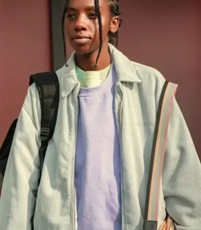 Cal Bowman Sex Education S04 Grey Jacket