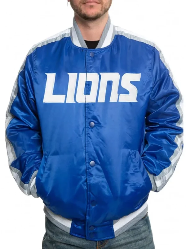 Calvin Johnson Detroit Lions Jacket