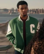 Cameron The Equalizer S05 Green Varsity Jacket