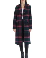 Camila Mendes Riverdale S05 Veronica Lodge Plaid Coat