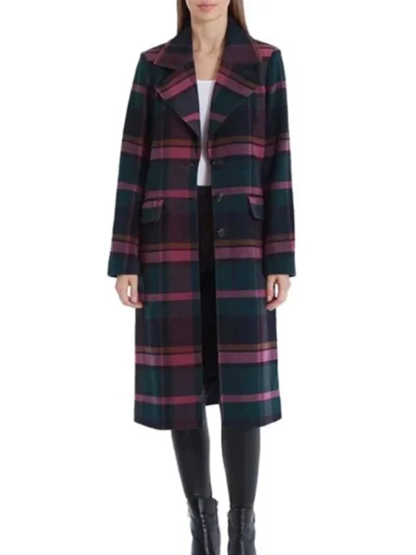 Camila Mendes Riverdale S05 Veronica Lodge Plaid Coat