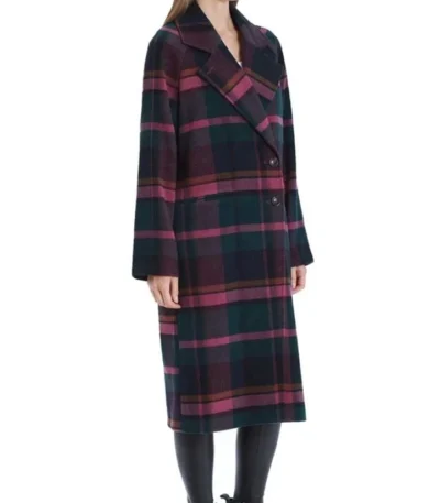 Camila Mendes Riverdale S05 Veronica Lodge Plaid Coat