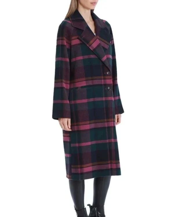 Camila Mendes Riverdale S05 Veronica Lodge Plaid Coat