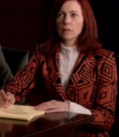 Carrie Preston The Good Wife Printed Blazer