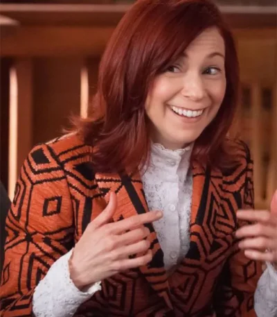 Carrie Preston The Good Wife Printed Blazer