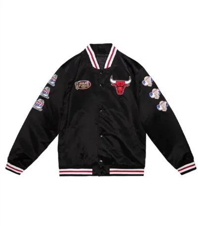 Champ City Chicago Bulls Black Jacket