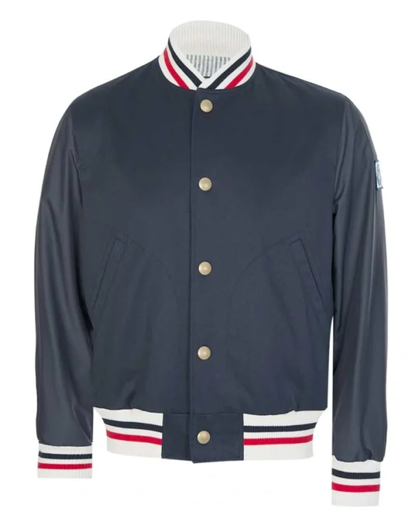 Charles Melton Riverdale S05 Blue Bomber Jacket