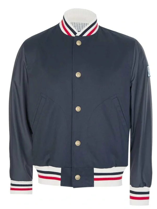 Charles Melton Riverdale S05 Blue Bomber Jacket
